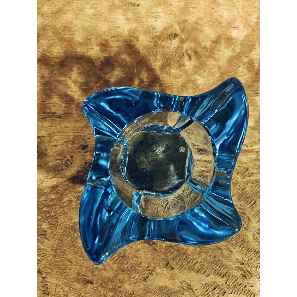 Blue Villeroy & Boch Candle Holder Turquoise Crystal